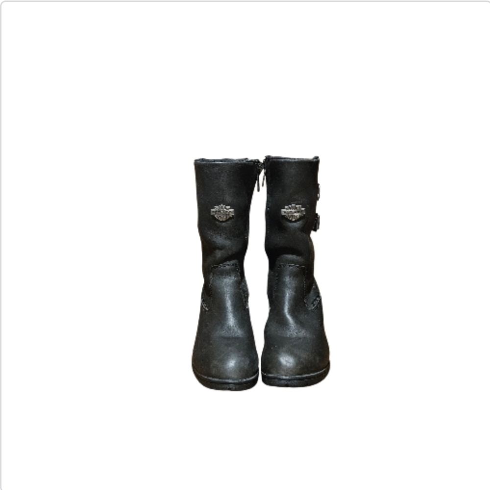 Harley-Davidson Black Combat Boots